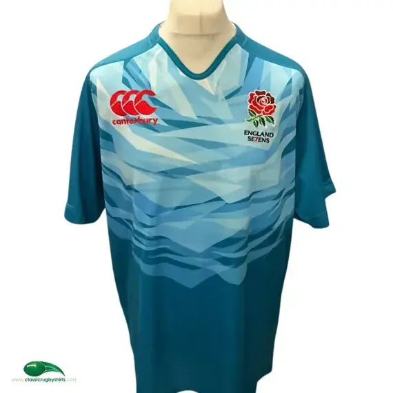 2012/13 England Sevens Rugby Shirt | Old Official Canterbury Jersey