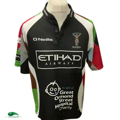 2012 2013 Harlequins Big Game 5 Rugby Shirt Medium