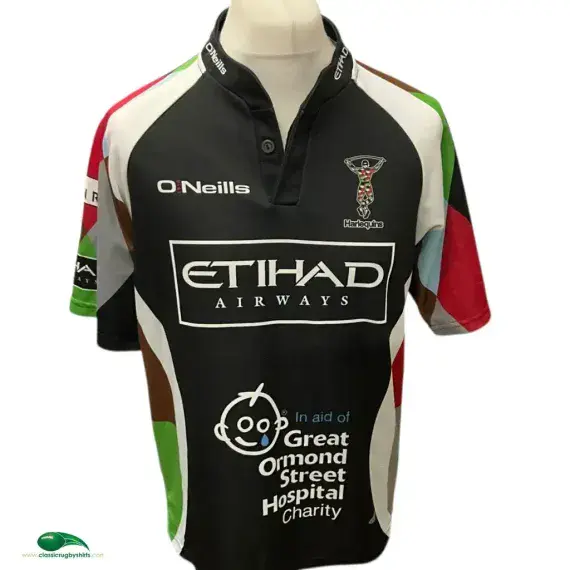 2012/.13 Harlequins Big Game Rugby Shirt | Old Official O'Neills Vintage Jersey