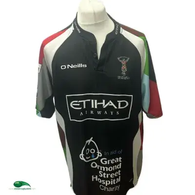 2012 2013 Harlequins Big Game 5 Rugby Union Shirt Small