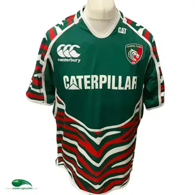 2012 2013 Leicester Tigers Home Rugby Union Pro Shirt XL