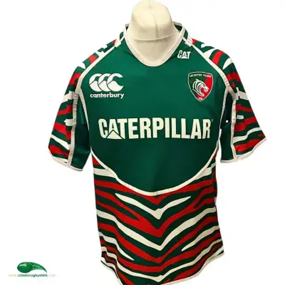 2012 2013 Leicester Tigers Rugby Union Pro Shirt Large