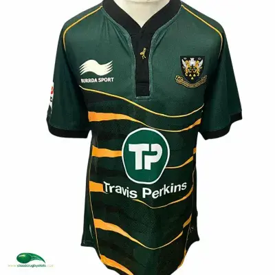 2012 2013 Northampton European Rugby Shirt XL