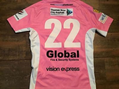 2012 2013 Nottingham No 22 Players Rugby Union Shirt Medium
