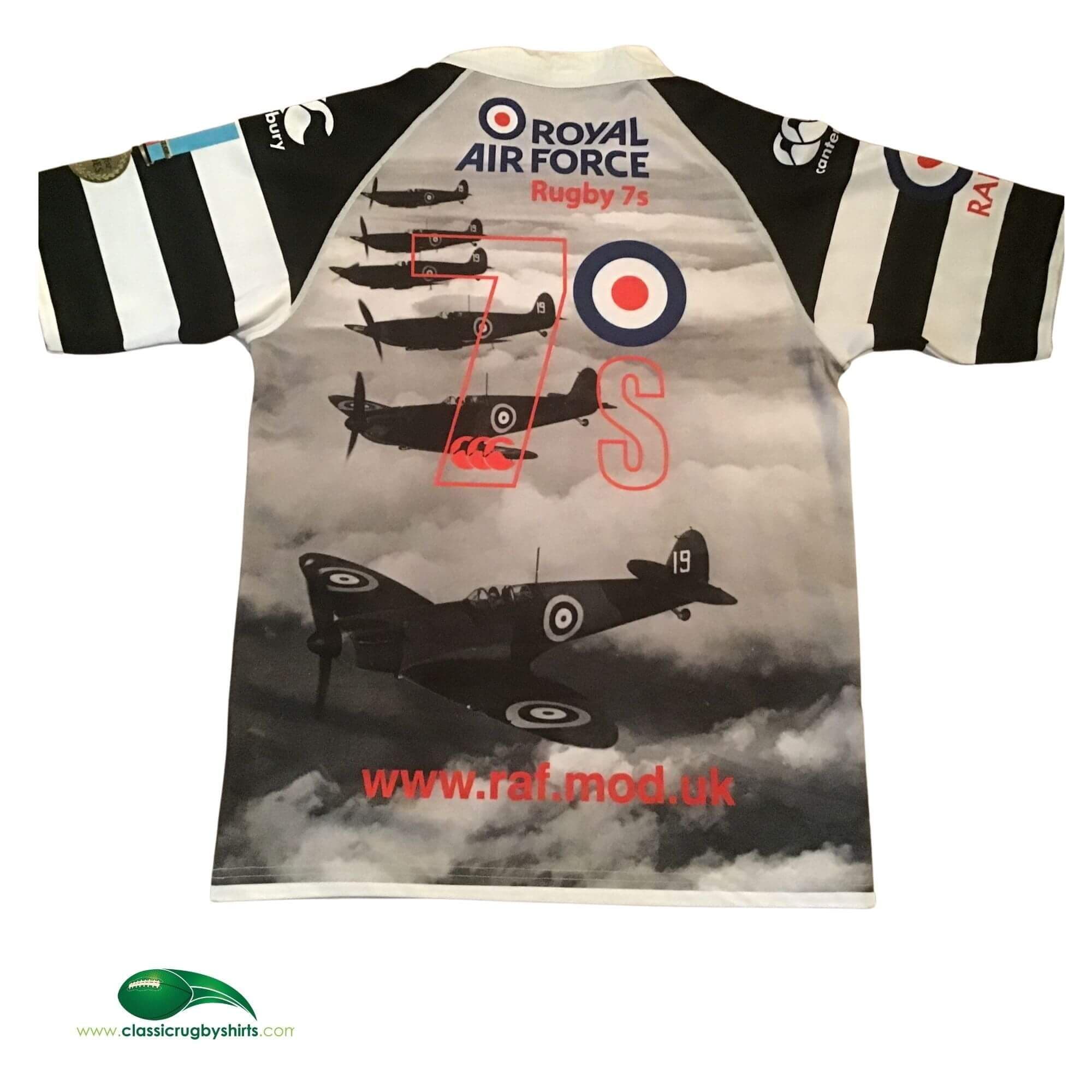 Classic Rugby Shirts | RAF Spitfires 2013 Old Vintage Retro Jerseys