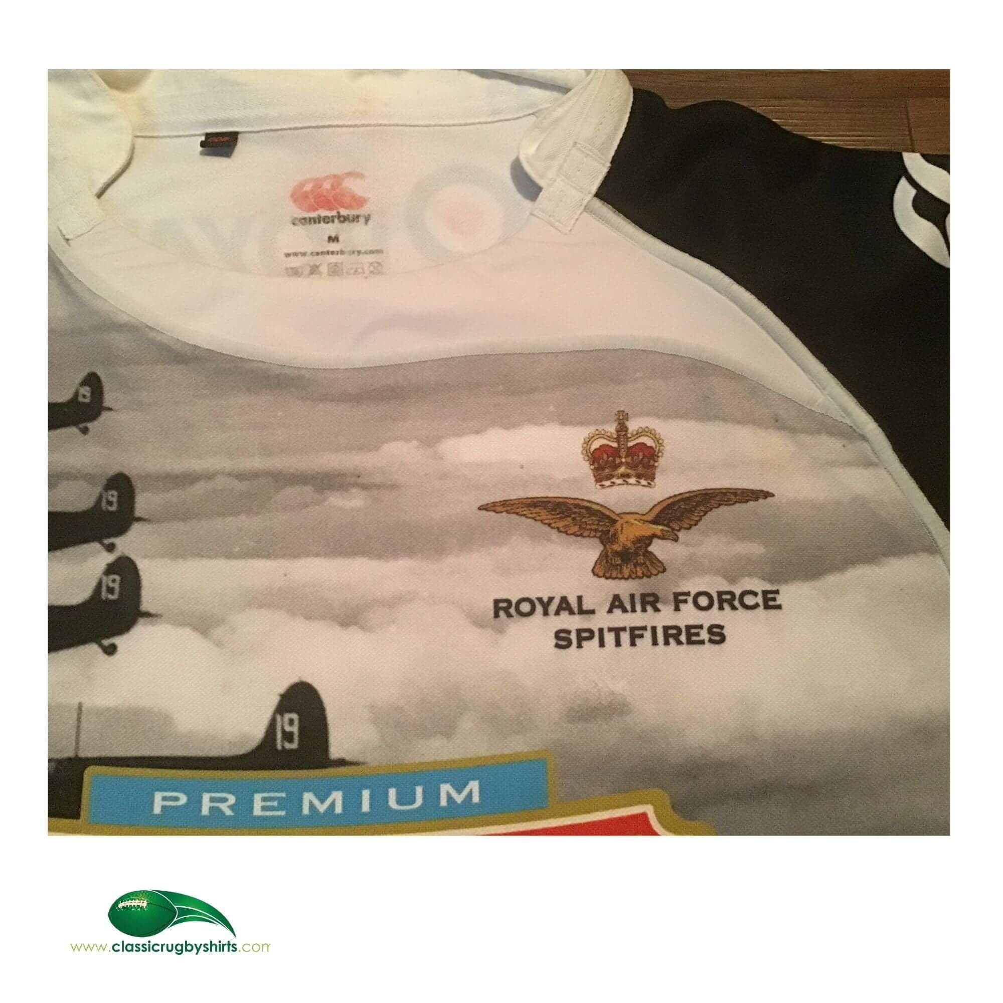 Classic Rugby Shirts | RAF Spitfires 2013 Old Vintage Retro Jerseys