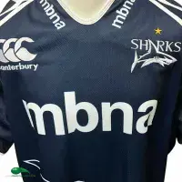 2012/13 Sale Sharks Rugby Shirt | Vintage Canterbury Jersey