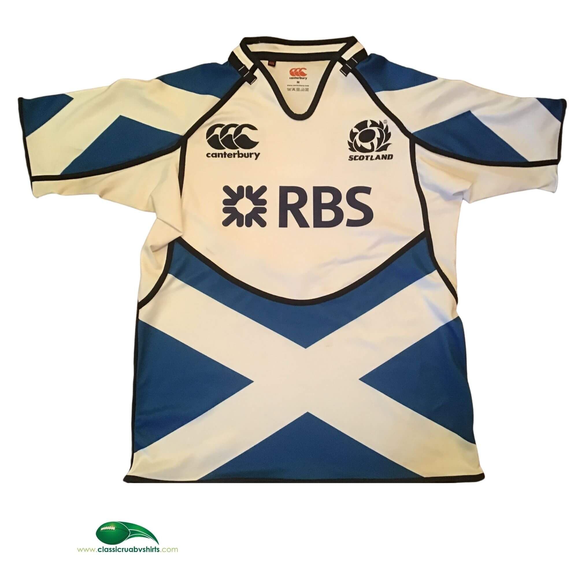 Maillot Rugby Ecosse Domicile 2010 - Canterbury - Vintage - Taille M (occasion)