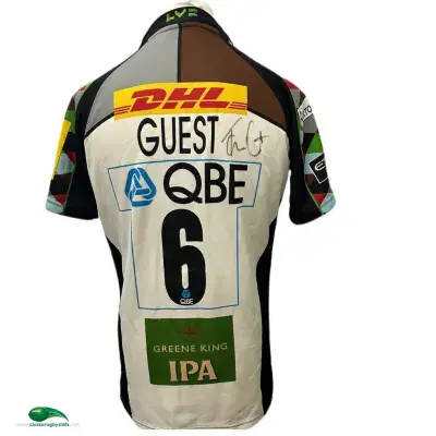 2012 2014 Harlequins Guest Player Rugby Union Away Shirt 2XL