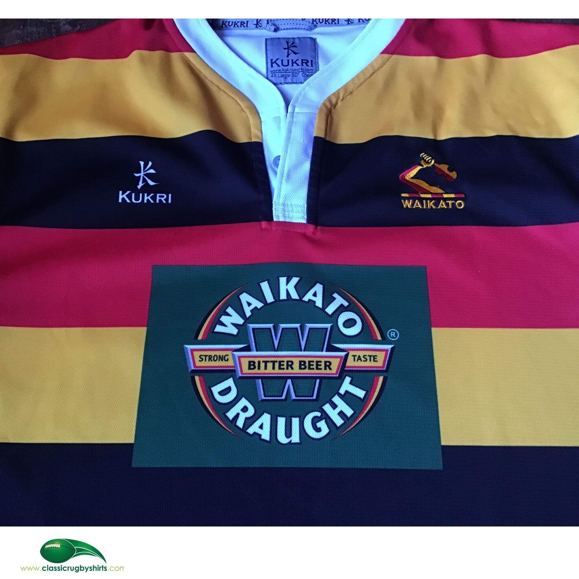 World Rugby Shirts | 2013 Waikato Vintage Old Retro Jerseys