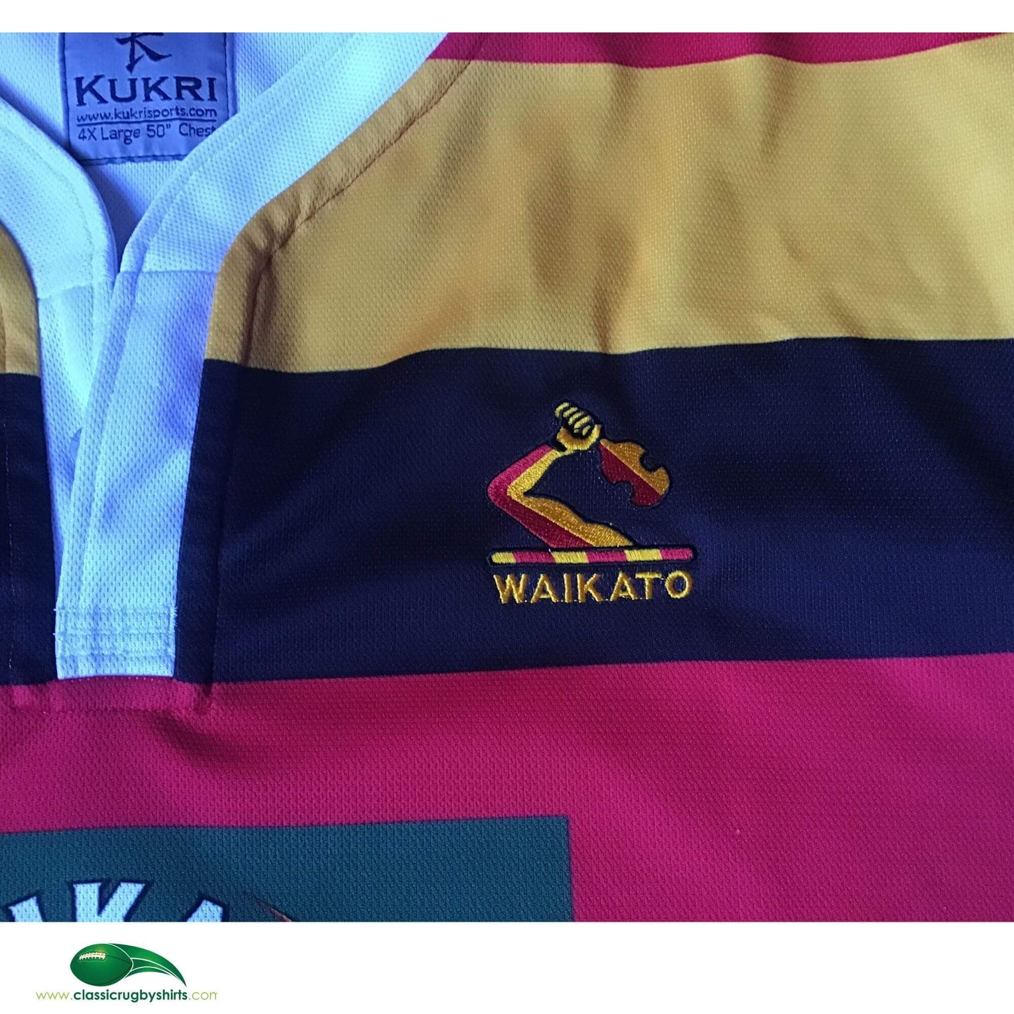 World Rugby Shirts | 2013 Waikato Vintage Old Retro Jerseys