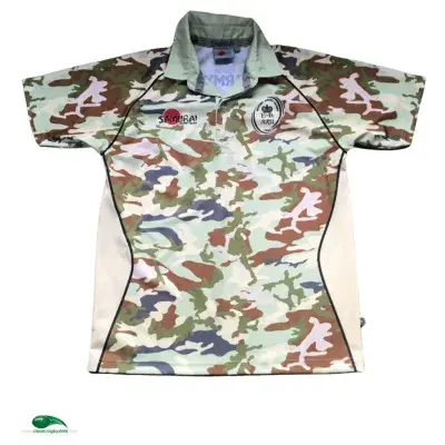 2012 British Army Camouflage Rugby Union Shirt Medium Large