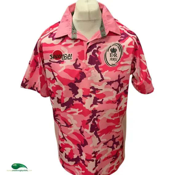 2012 British Army Rugby Shirt | Old Official Samurai Vintage Jersey