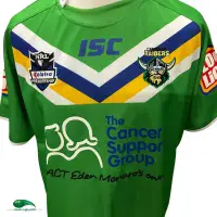 2012 Canberra Raiders Classic Rugby Shirts | Old Official ISC Vintage Jersey