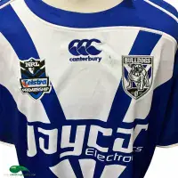2012 Canterbury Bankstown Bulldogs Rugby Shirt | Old Official Canterbury Jersey