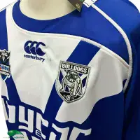 2012 Canterbury Bankstown Bulldogs Rugby Shirt | Old Official Canterbury Jersey