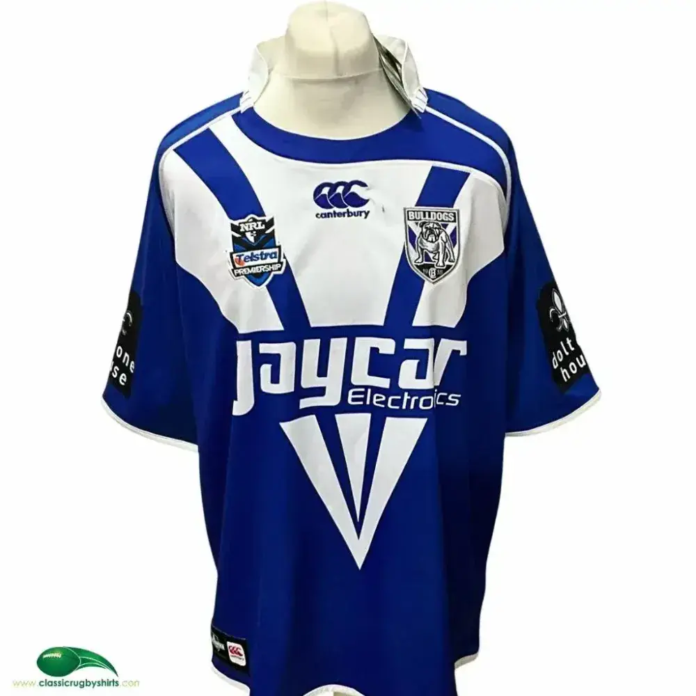 2012 Canterbury Bankstown Bulldogs Rugby Shirt | Old Official