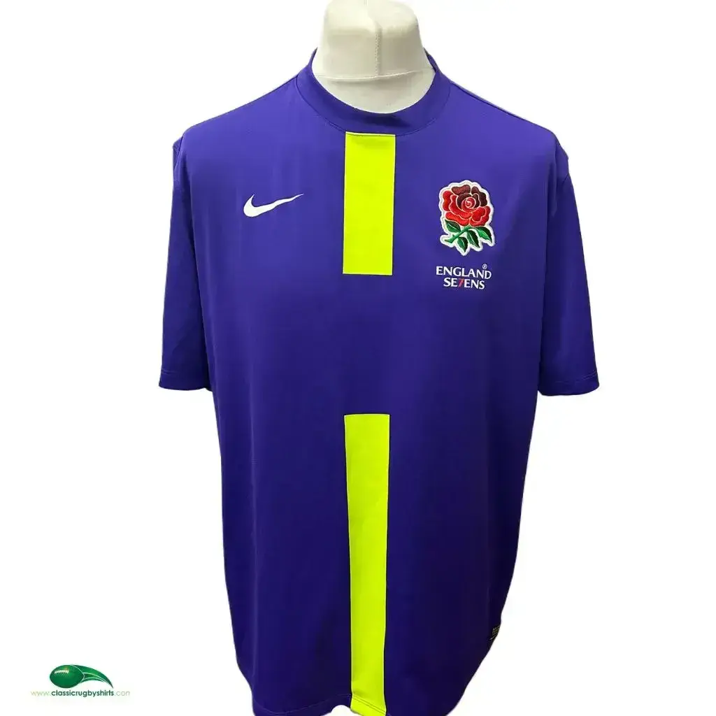 Classic Rugby Shirts | 2012 England Vintage 7s Rugby Jerseys
