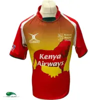 2012 Kenya Rugby Shirt | Old Official Gilbert Vintage Jersey