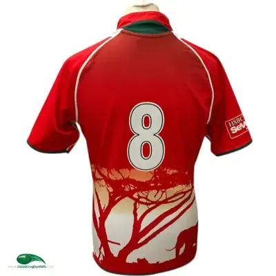 2012 Kenya No 8 Sevens Rugby Shirt Medium