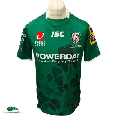 2012 London Irish St Patricks Party Rugby Shirt Small