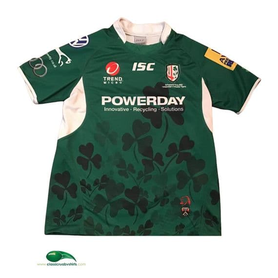 Classic Rugby Shirts | 2012 London Irish St Patricks Old Vintage Jerseys