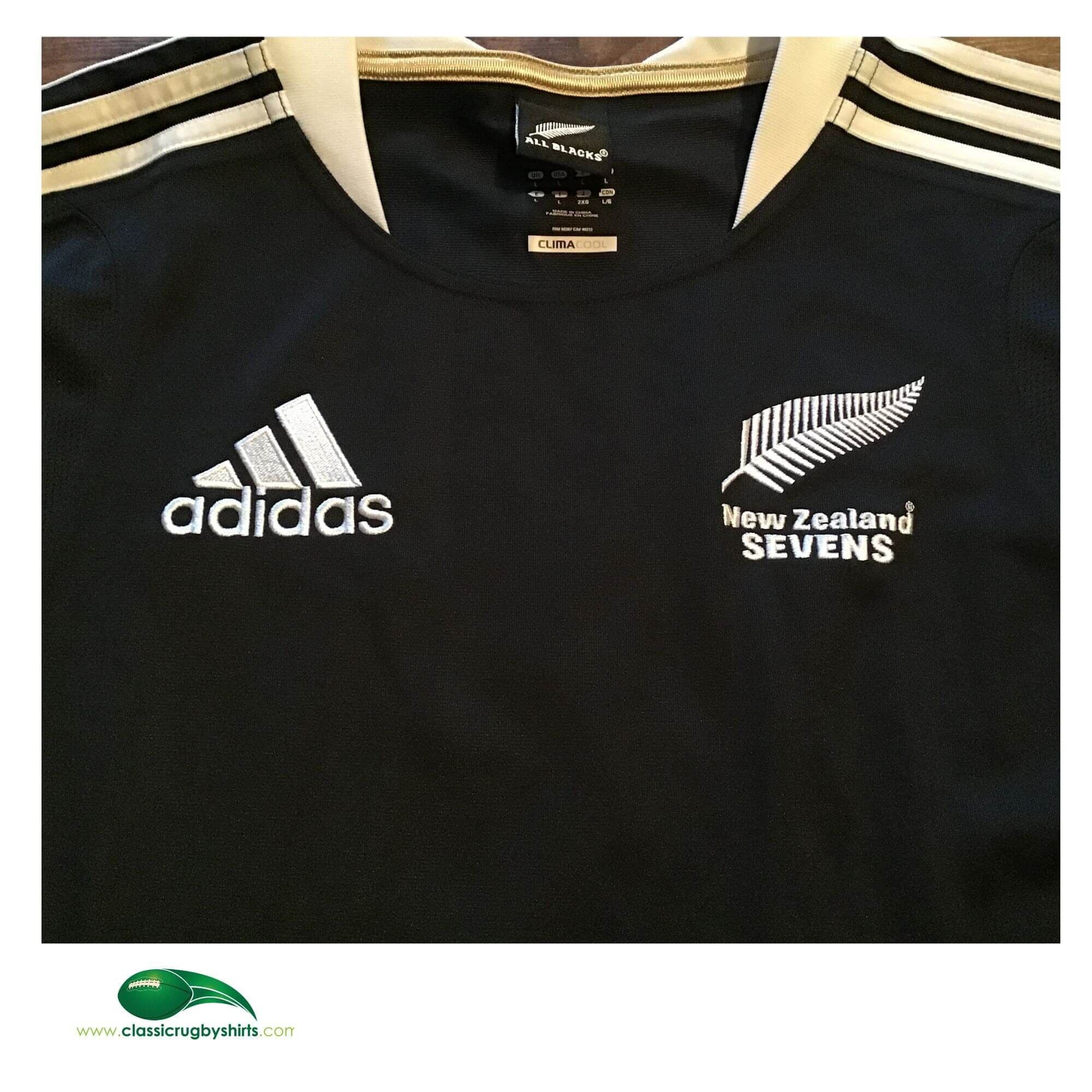 Maillot De Rugby All Blacks Vintage 2012/2013 – Adidas – Taille L – Noir – Excellent état