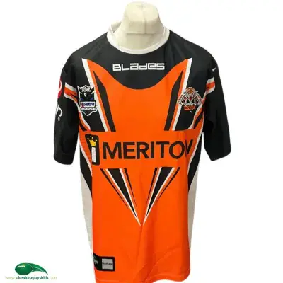 2012 Wests Tigers No 6 Rugby League Shirt Large