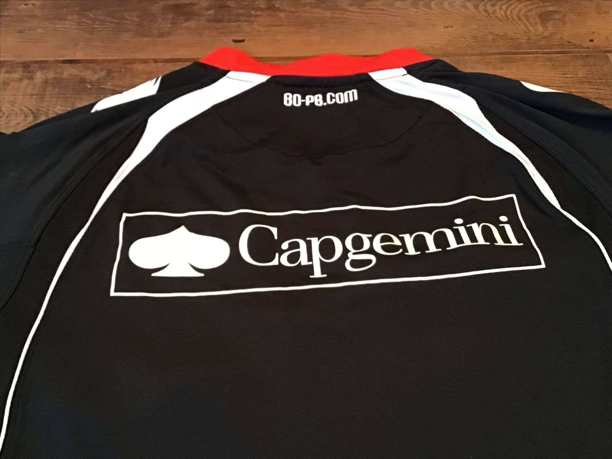 Maillot De Rugby Biarritz Olympique Extérieur 2013/14 – Burrda – Noir – Taille L