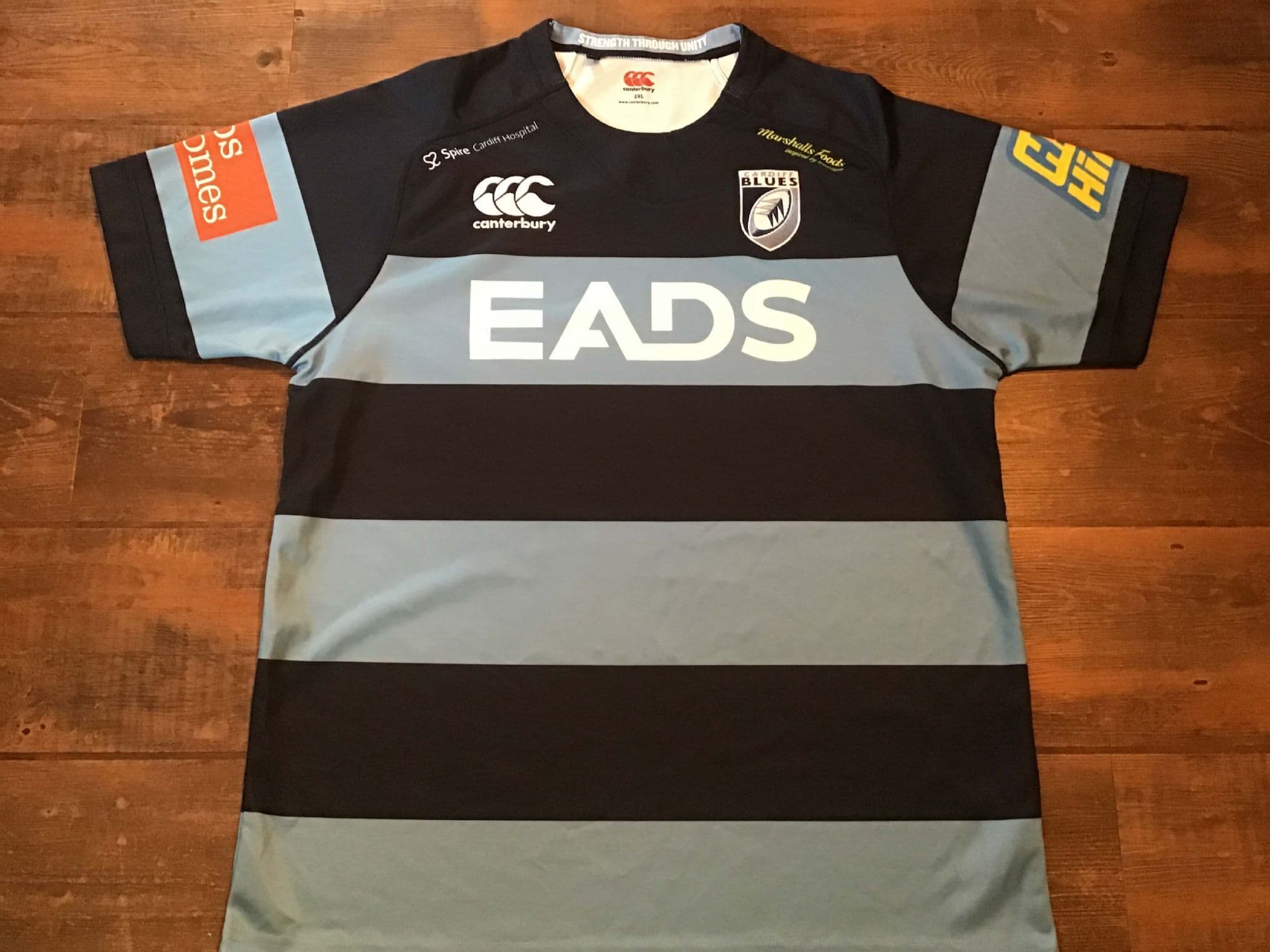 デッドストック canterbury CARDIFF BLUES Jersey1 Cardiff Blues Rugby – World Rugby Shop