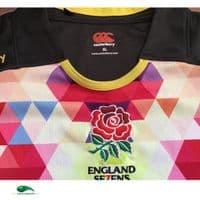 World Rugby Shirts | 2013 England Vintage Old Sevens Jersey