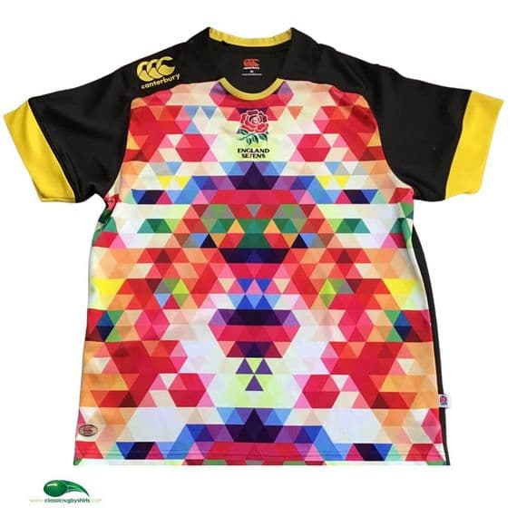 World Rugby Shirts | 2013 England Vintage Old Sevens Jersey