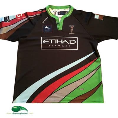 2013 2014 Harlequins Big Game 6 Rugby Union Shirt 4XL