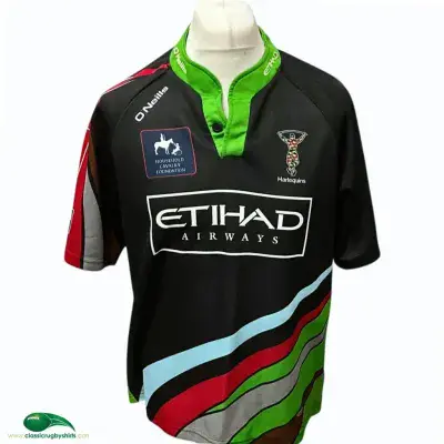 2013 2014 Harlequins Big Game 6 Rugby Union Shirt Adults Large