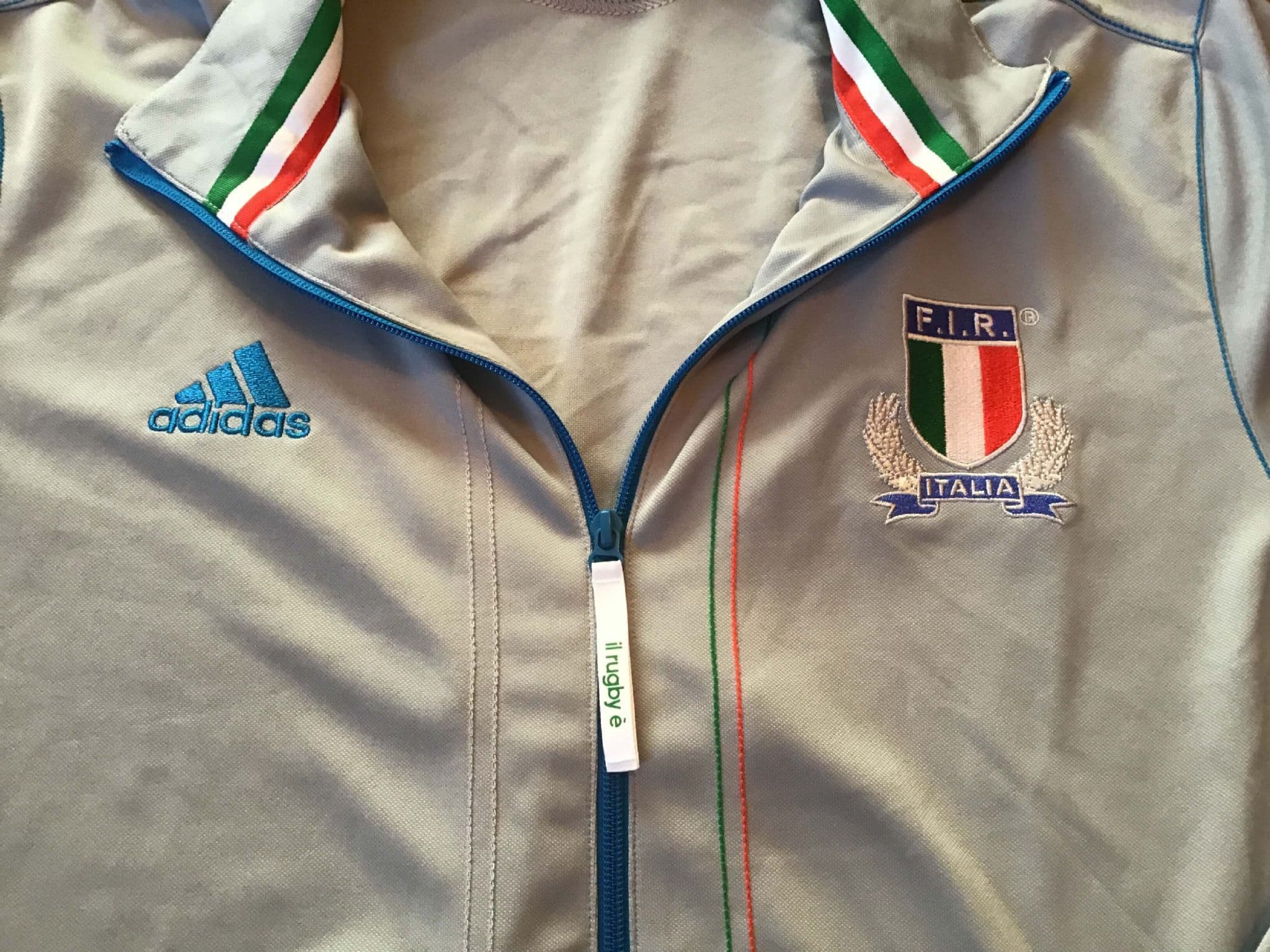 Maillot Italie Rugby Sans Match Porté Issue Haut Jersey Camiseta Style