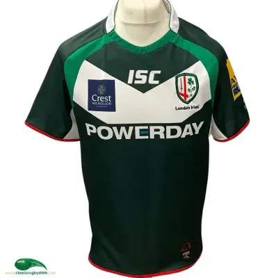 2013 2014 London Irish Rugby Union Shirt Large