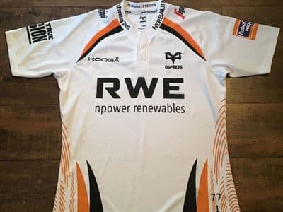 2013 2014 Ospreys Rugby Union Shirt Large