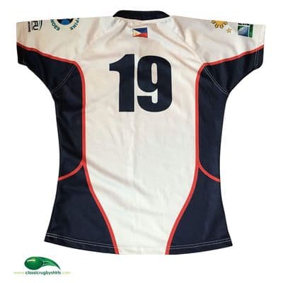 2013 2014 Philippines No 19 Player Issue Rugby Union Shirt XL