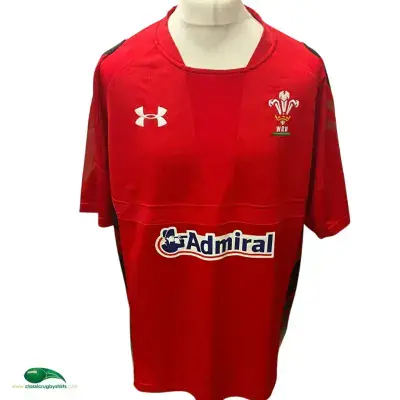 2013 2014 Wales Home Rugby Shirt XL