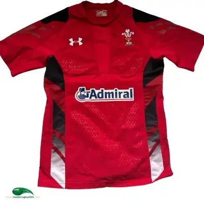 2013 2014 Wales Home Rugby Union Shirt XL Medium