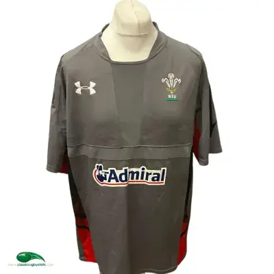 2013 2015 Wales Away Rugby Union Shirt 2XL