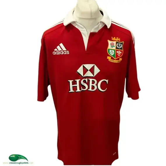 2013 British and Irish Lions Rugby Shirt | Old Official Adidas Jersey