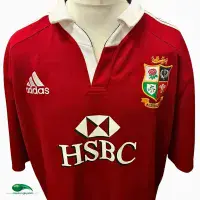 2013 British Irish Lions Rugby Shirt | Old Official Adidas Jersey