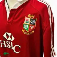 2013 British Irish Lions Rugby Shirt | Old Official Adidas Jersey