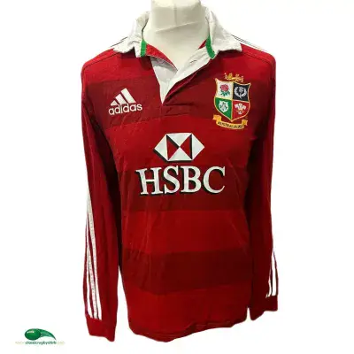 2013 British & Irish Lions L/s Rugby Union Supporters Shirt Medium