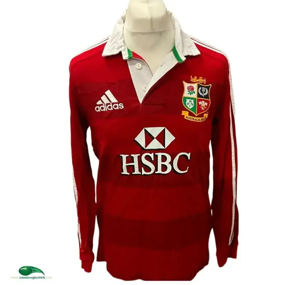adidas British and Irish Lions ラグビーシャツ 2013 British and Irish Lions Rugby Shirt | Old Official Adidas Jersey