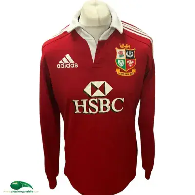2013 British Lions L/s Rugby Shirt Medium