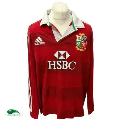 2013 British Lions L/s Rugby Union Supporters Shirt XL