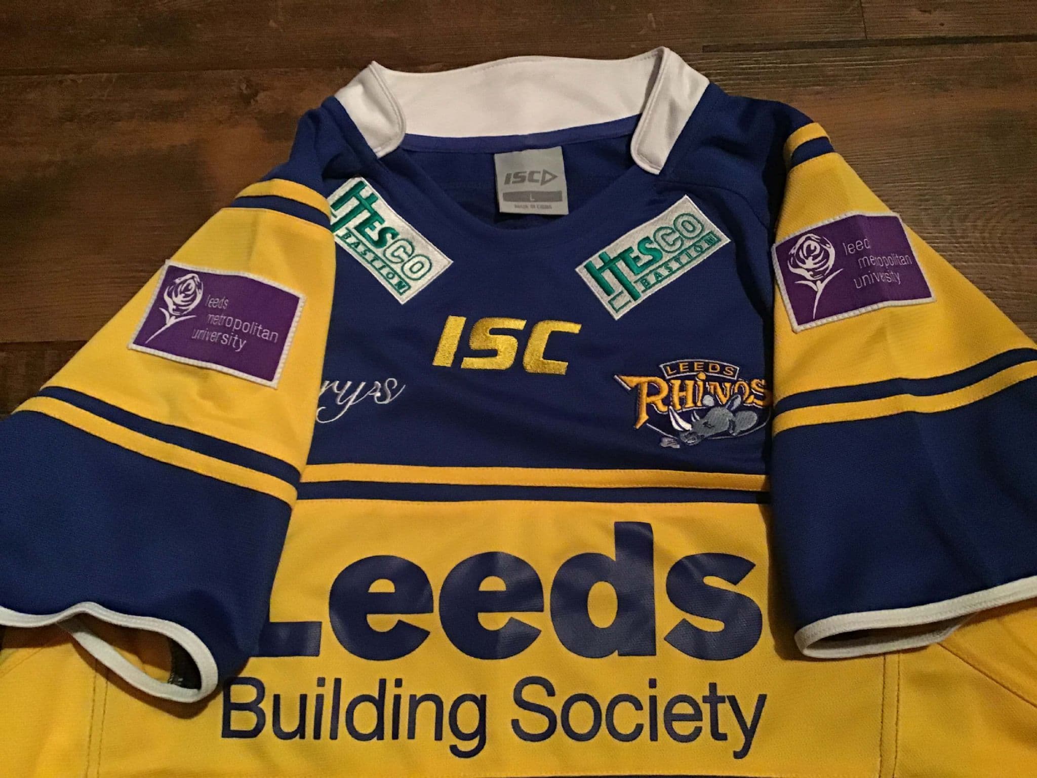 Maillot Rhinos Leeds Rugby XIII Taille 2XL - Super League Player