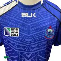 2013 Samoa RWC 7s Rugby Shirt | Official BLK Jersey